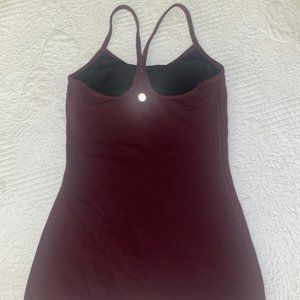 Lululemon Sun Setter Tank, Color: MAROON, Size: 2
